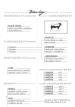 voorgerecht dessert hoofdgerecht menu wijnarrangement