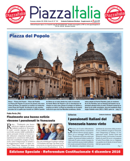 Piazza del Popolo - Agoramagazine.it