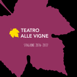 stagione 2016-2017 - Teatro alle Vigne