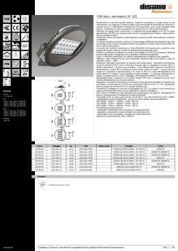 1794 Astro - asimmetrico 30&deg; LED