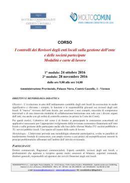 Leggi la versione completa del programma con le
