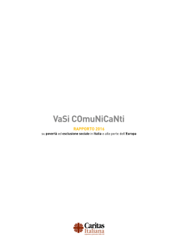 VaSi COmuNiCaNti - Caritas Italiana