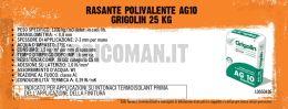 rasante polivalente ag10 grigolin 25 kg