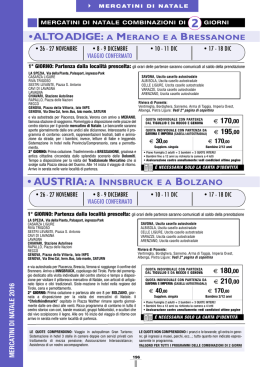 austria: a innsbruck ea bolzano - Agenzia Viaggi Tigullio Marcone