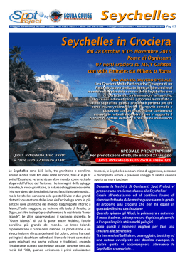 Seychelles - Scuba Cruise