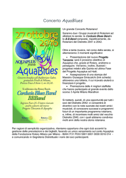Concerto AquaBlues