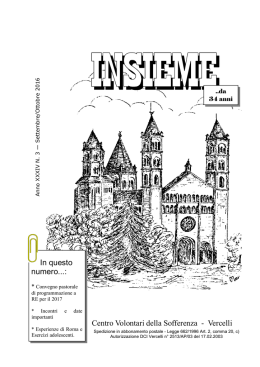 "INSIEME" (N. 3/Set-Ott 2016) in formato pdf