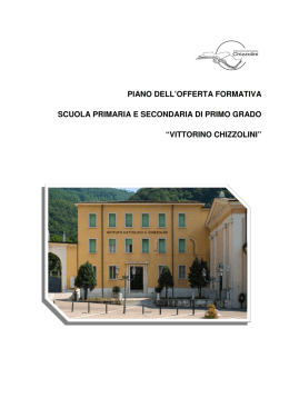 POF 2016-2017 - Scuola Chizzolini