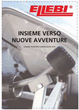 Listino Rimorchi Nautici 2016