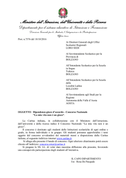 Carta intestata - Ufficio Scolastico Regionale per il Veneto