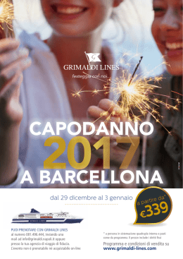 Scarica Flyer Capodanno a Barcellona 2017