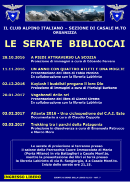 Locandina bibliocai 2016-17