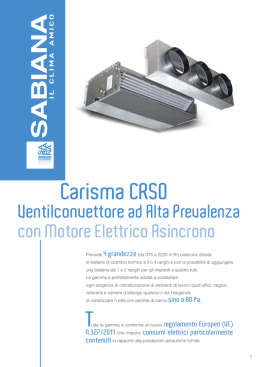 Carisma CRSO - Infobuild energia