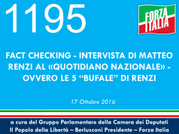 dossier - Gruppo PDL &ndash; Berlusconi Presidente &ndash; Forza Italia