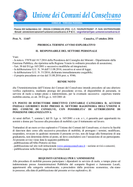 - Unione del conselvano