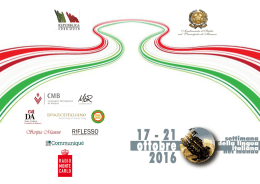 17 - 21 ottobre 2016 - Ambasciata d`Italia - Monaco