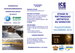 volantino - ICE CLUB Genova