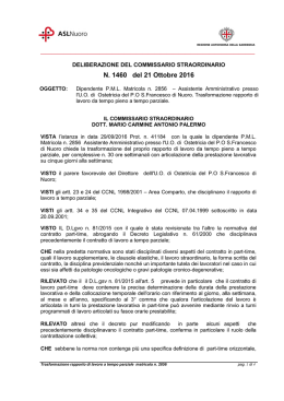 N. 1460 del 21 Ottobre 2016