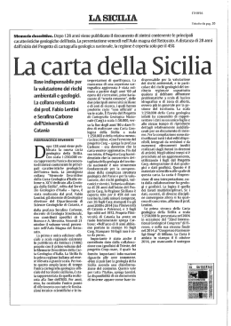 l`articolo in formato pdf - Consiglio Nazionale dei Geologi
