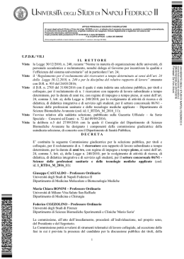 DR_comm_RTDAM11 ok - Università degli Studi di Napoli Federico II