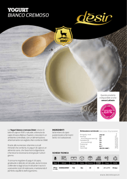 yougurt bianco cremoso