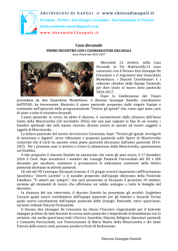 leggi tutto - XII Decanato