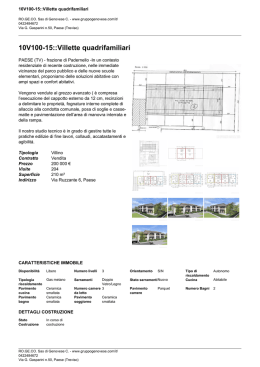 10V100-15::Villette quadrifamiliari