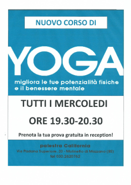 News - Palestra California
