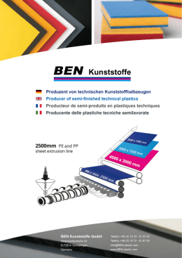 medur (pvc-u) - Ben Kunststoffe GmbH