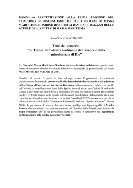 Concorso disegno_DIOCESI MASSA MARITTIMA