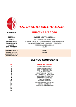 (CAMPO B 15.00) Campionato