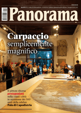 Panorama, n.19, 15 ottobre 2016