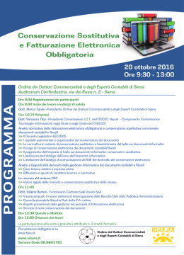 programma - ODCEC Siena