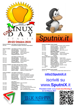 iscriviti su www.SputniX.it