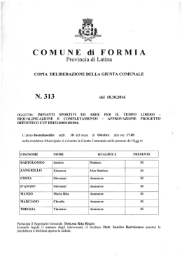 N.313 - Comune di Formia