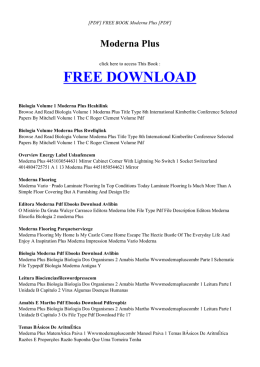 free ebook moderna plus pdf