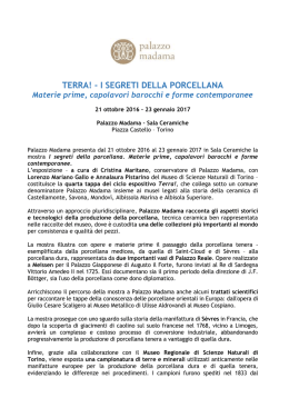 terra! - i segreti della porcellana
