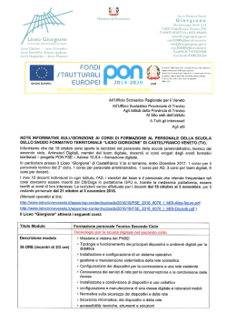 Comunicazione - Treviso &ndash; Ufficio scolastico territoriale