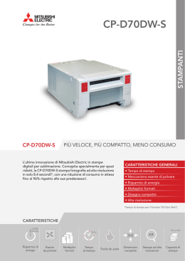 CP-D70DW-S - Mitsubishi Electric Printing Solutions