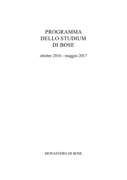 libretto studium pdf