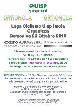 scarica programma - Società Ciclistica Alfonsine