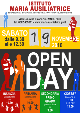 volantino - FMA lombardia