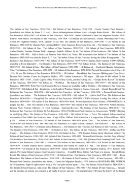 Gli Italiani Di San Francisco, 1850