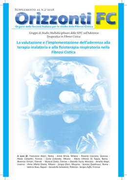 Scarica il supplemento in pdf - Società Italiana per lo studio della