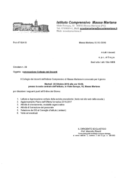 leggi - istituto comprensivo massa martana