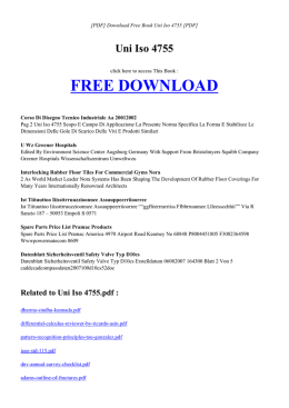 Free BOOK UNI ISO 4755 PDF