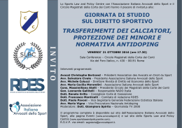 invito - Associazione Italiana Avvocati dello Sport