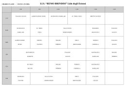 1^B - Istituto Istruzione Superiore "R. Brindisi"