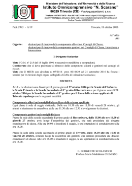 elezioni-2016-17-decreto - Trivento – Istituto Omnicomprensivo "N