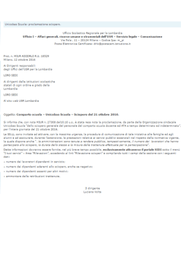Comunicazione USR